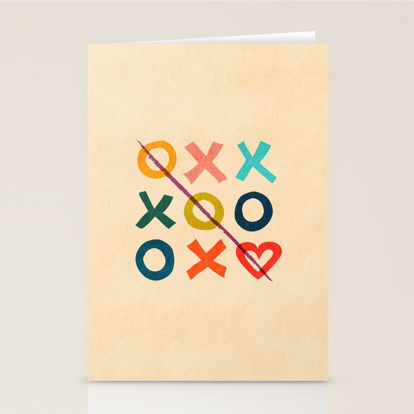 xoxo Love Stationery Card Gallery Image 1