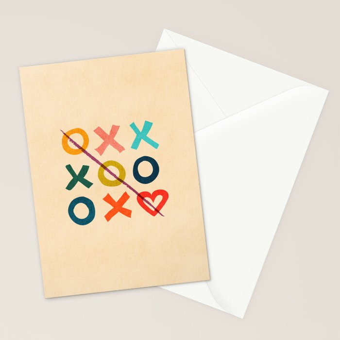 xoxo Love Stationery Card Gallery Image 2