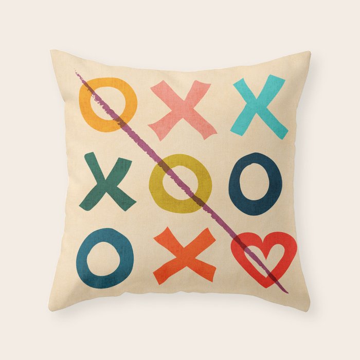 xoxo Love Throw Pillow Gallery Image 6
