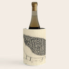 Monochrome Hedgehog Wine Chiller Gallery Image 1