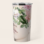 Floral beauty 5 Travel Mug Gallery Image 1