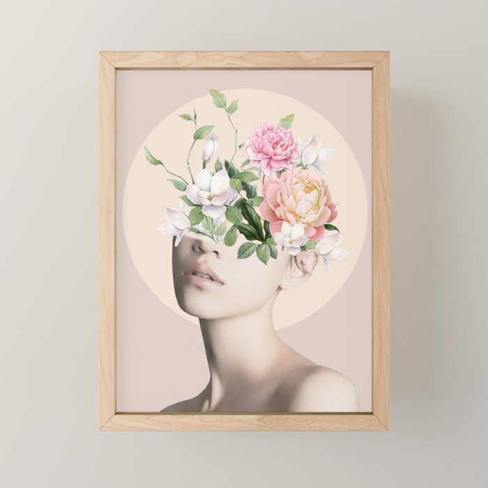 Floral beauty 5 Mini Art Print Gallery Image 1