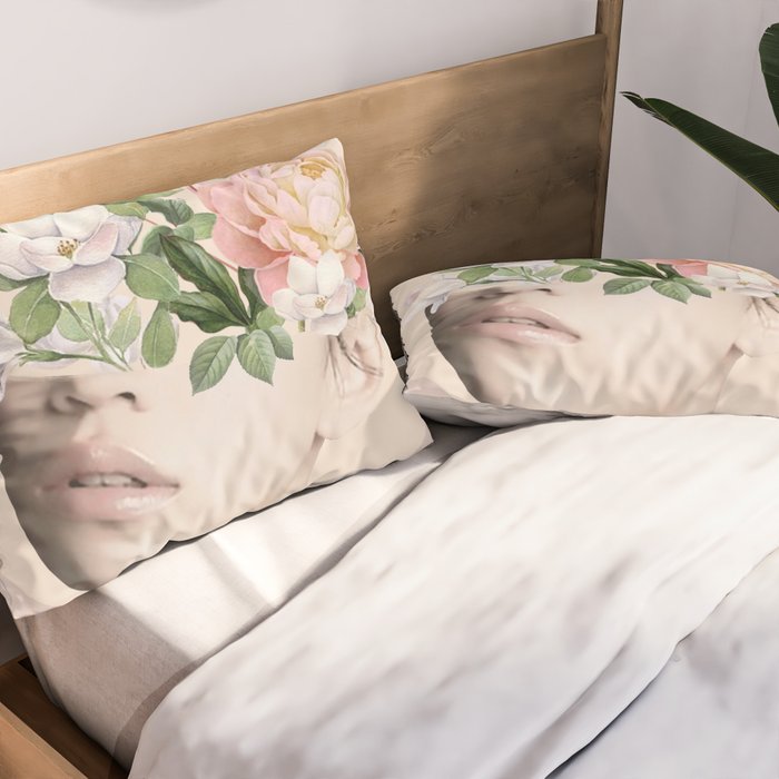 Floral beauty 5 Pillow Sham Gallery Image 2