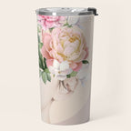 Floral beauty 5 Travel Mug Gallery Image 2