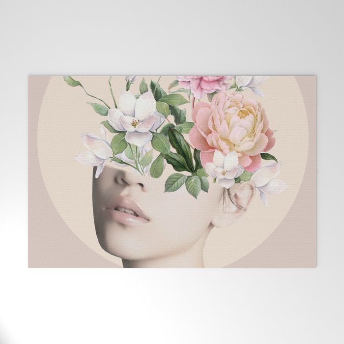 Floral beauty 5 Welcome Mat Gallery Image 1