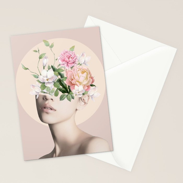 Floral beauty 5 Stationery Card Gallery Image 2