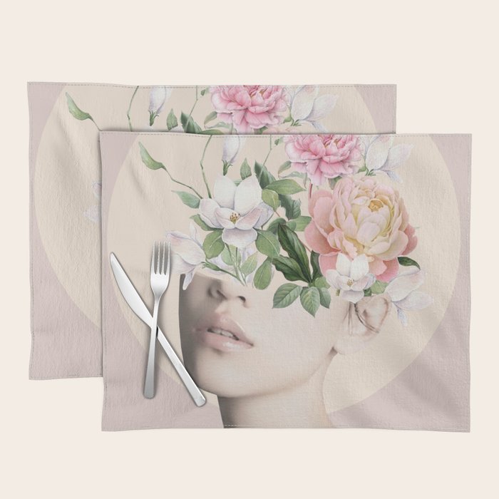 Floral beauty 5 Placemat Gallery Image 1