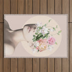 Floral beauty 5 Outdoor Rug Gallery Image 1