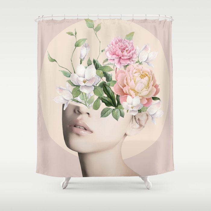 Floral beauty 5 Shower Curtain Gallery Image 1