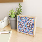 Amour blue Mini Art Print Gallery Image 2