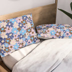 Amour blue Pillow Sham Gallery Image 2