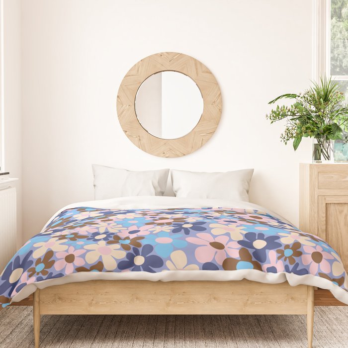 Amour blue Duvet Cover Gallery Image 3