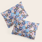 Amour blue Pillow Sham Gallery Image 3