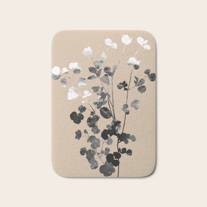 Minimalist Botanica Bath Mat Gallery Image 1