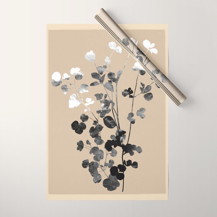 Minimalist Botanica Wrapping Paper Gallery Image 1