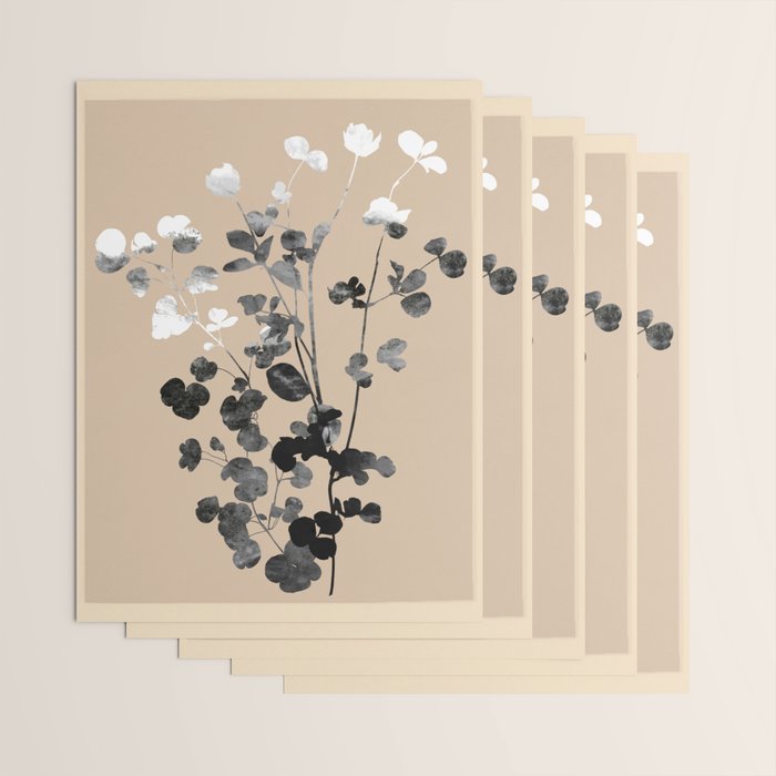Minimalist Botanica Wrapping Paper Gallery Image 3