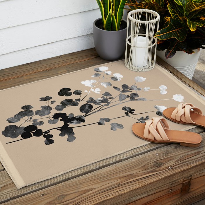 Minimalist Botanica Outdoor Rug Gallery Image 2