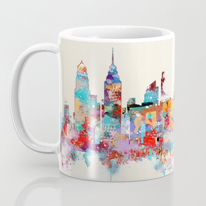 Philadelphia Pennsylvania skyline Coffee Mug Gallery Image 3