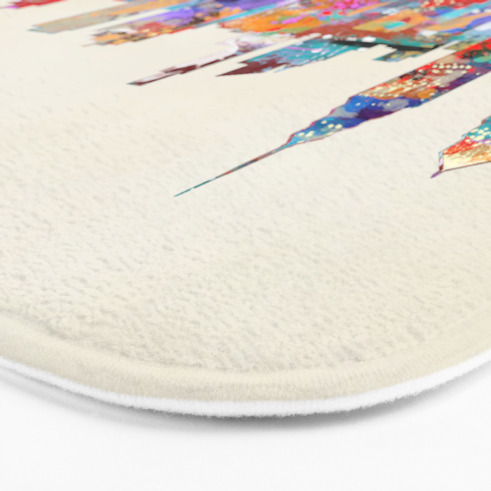 Philadelphia Pennsylvania skyline Bath Mat Gallery Image 3