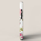 Watercolor Floral Bouquet  Soft  Romantic Art by Karen Fields iPhone Case Gallery Image 2