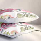 Watercolor Floral Bouquet  Soft  Romantic Art by Karen Fields Pillow Sham Gallery Image 3