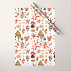 Shell collection Wrapping Paper Gallery Image 1