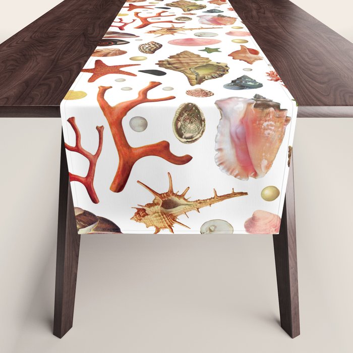 Shell collection Table Runner Gallery Image 1