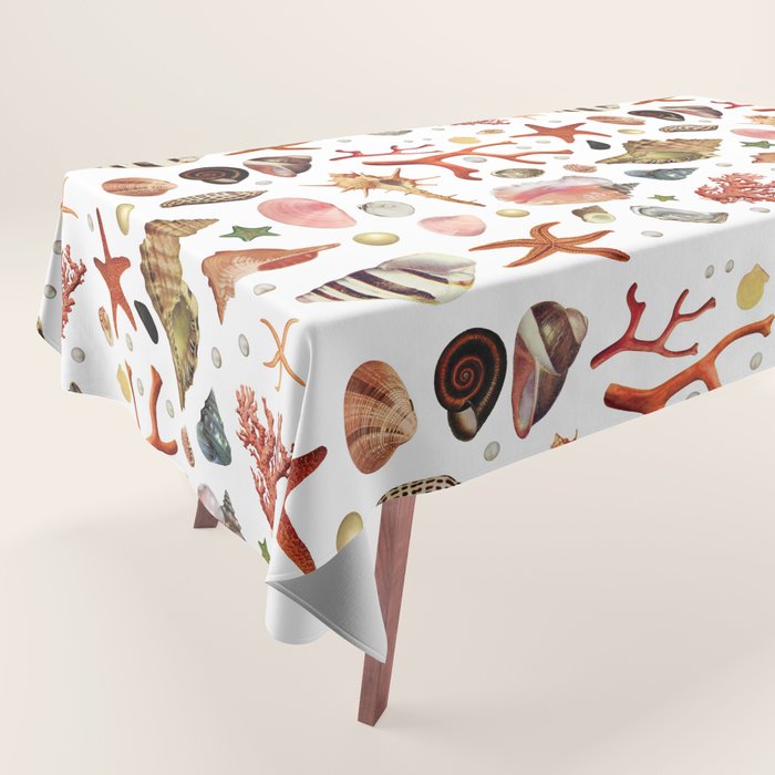 Shell collection Tablecloth Gallery Image 1