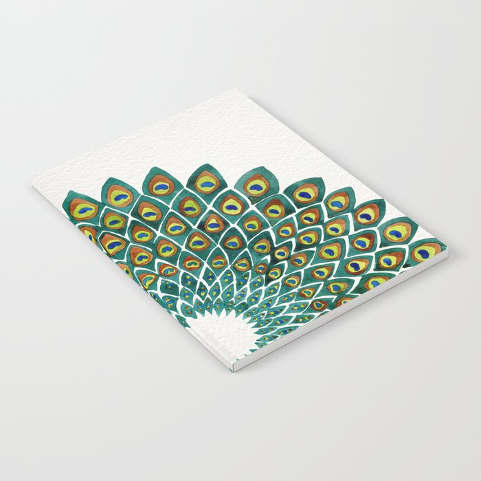 Peacock Mandala Notebook Gallery Image 1