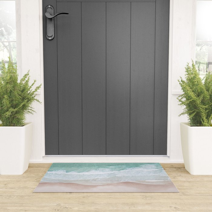 Birds View Sea Welcome Mat Gallery Image 3