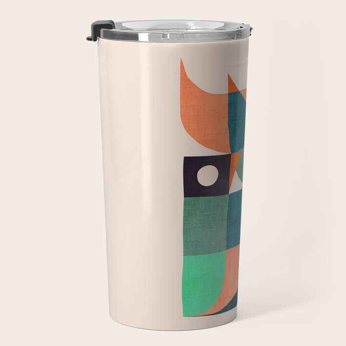 Two birds dancing Travel Mug Gallery Image 3