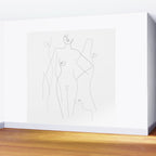 Nude and Naked Wall Mural Gallery Image 2