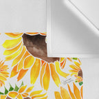 Kansas State Sunflowers Wall Tapestry Gallery Image 3