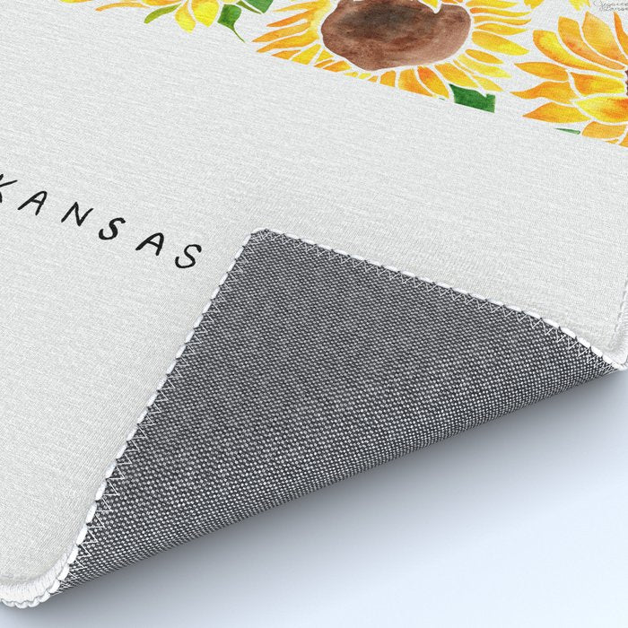 Kansas State Sunflowers Rug Gallery Image 4