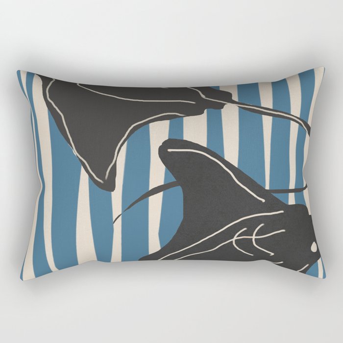 Stingrays 6 Rectangular Pillow Gallery Image 1