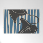 Stingrays 6 Welcome Mat Gallery Image 1