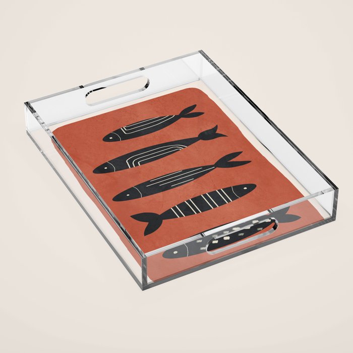 Fishes 05 Acrylic Tray Gallery Image 1