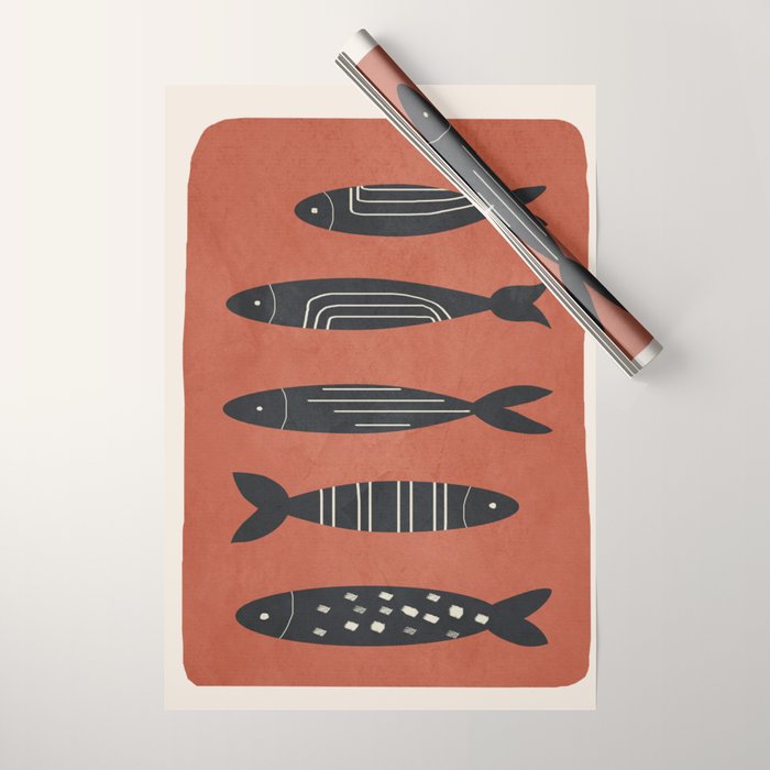 Fishes 05 Wrapping Paper Gallery Image 1