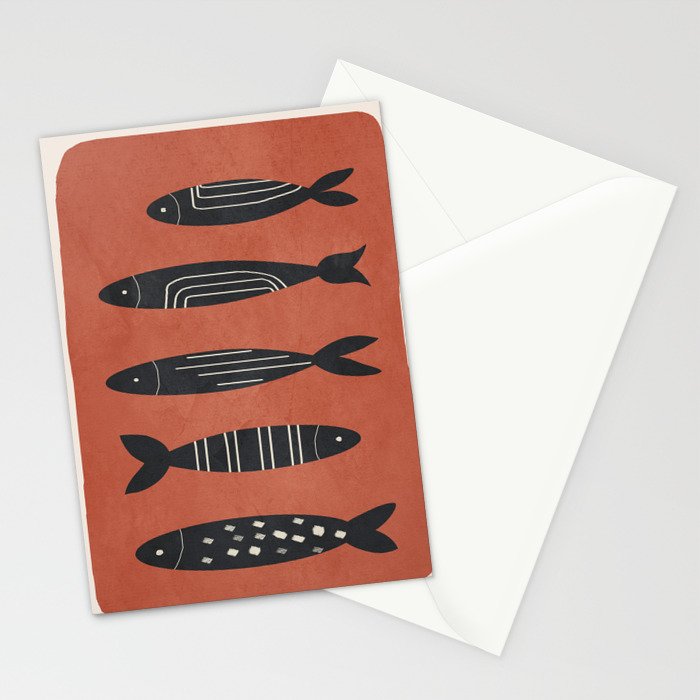 Fishes 05 Stationery Card Gallery Image 2