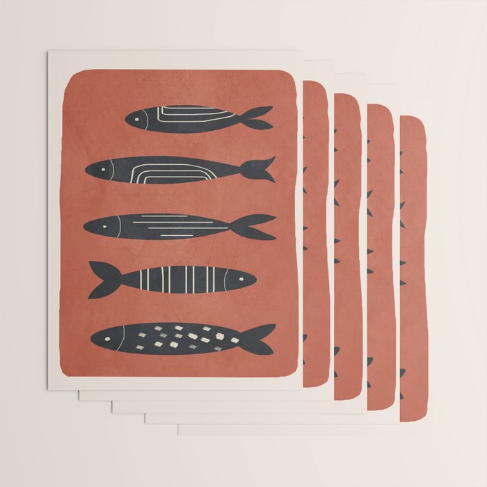 Fishes 05 Wrapping Paper Gallery Image 3