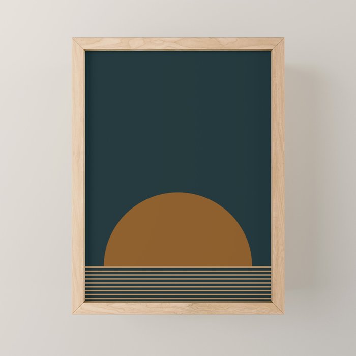 Sunrise / Sunset VII Mini Art Print Gallery Image 1