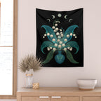 Lily of the Valley - May Flower Wall Tapestry Gallery Image 2
