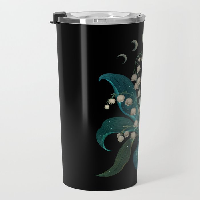 Lily of the Valley - May Flower Travel Mug Gallery Image 3