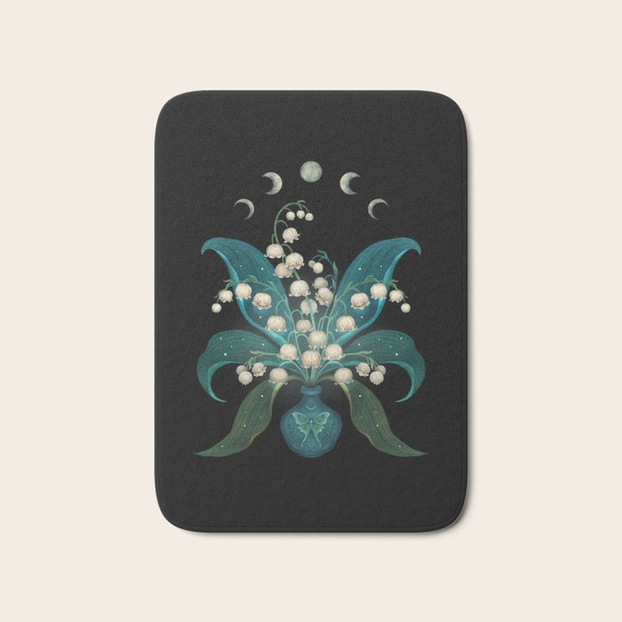 Lily of the Valley - May Flower Bath Mat Gallery Image 1