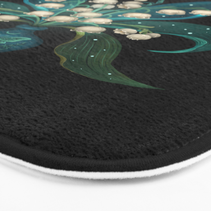 Lily of the Valley - May Flower Bath Mat Gallery Image 3
