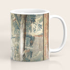 Antique French Verdure Pagoda Tapestry Coffee Mug Gallery Image 1