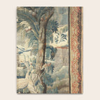 Antique French Verdure Pagoda Tapestry Notebook Gallery Image 4