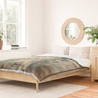 Antique French Verdure Pagoda Tapestry Duvet Cover Gallery Image 2