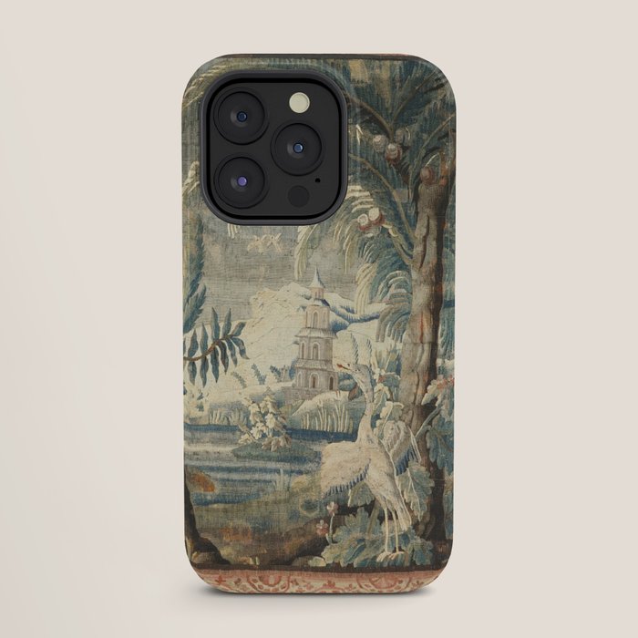 Antique French Verdure Pagoda Tapestry iPhone Case Gallery Image 27
