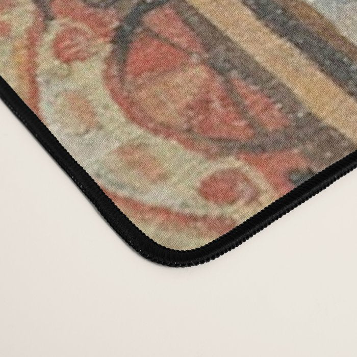 Antique French Verdure Pagoda Tapestry Desk Mat Gallery Image 4